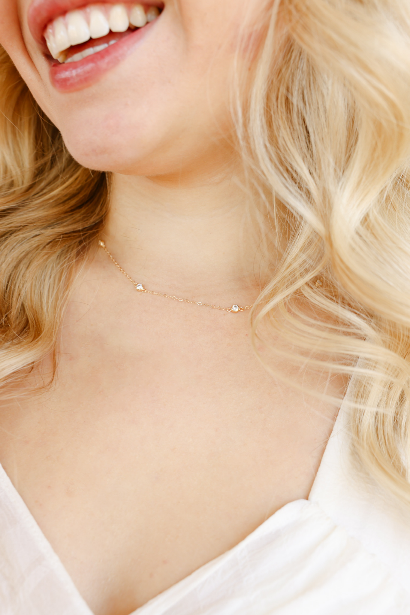 Crystal Chain Necklace