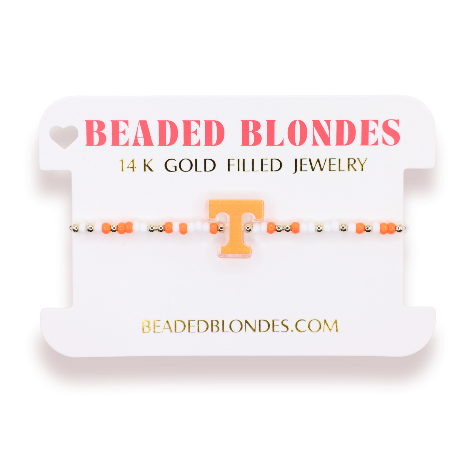 Tennessee Logo Bracelet on Color