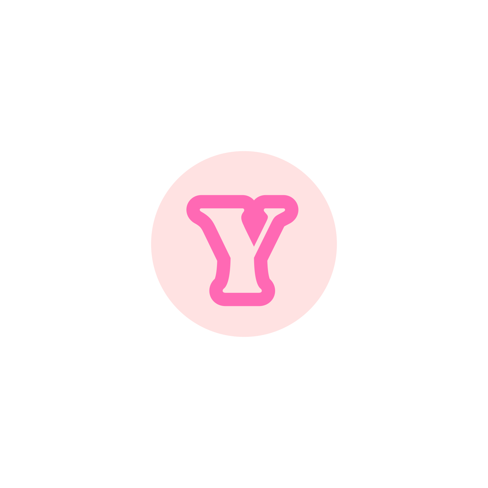 BB Pink Bead Initial Letter Bracelet (up to 6 letters)