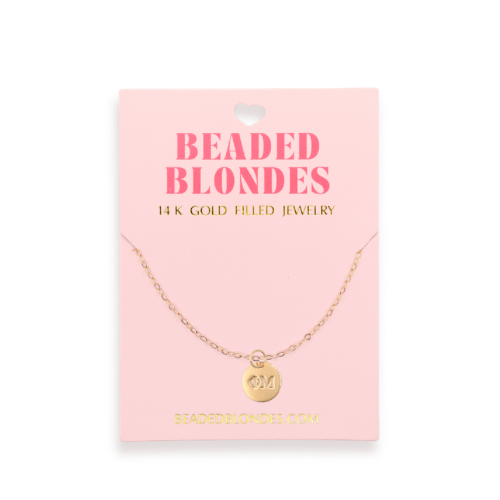 Phi Mu Charm Necklace
