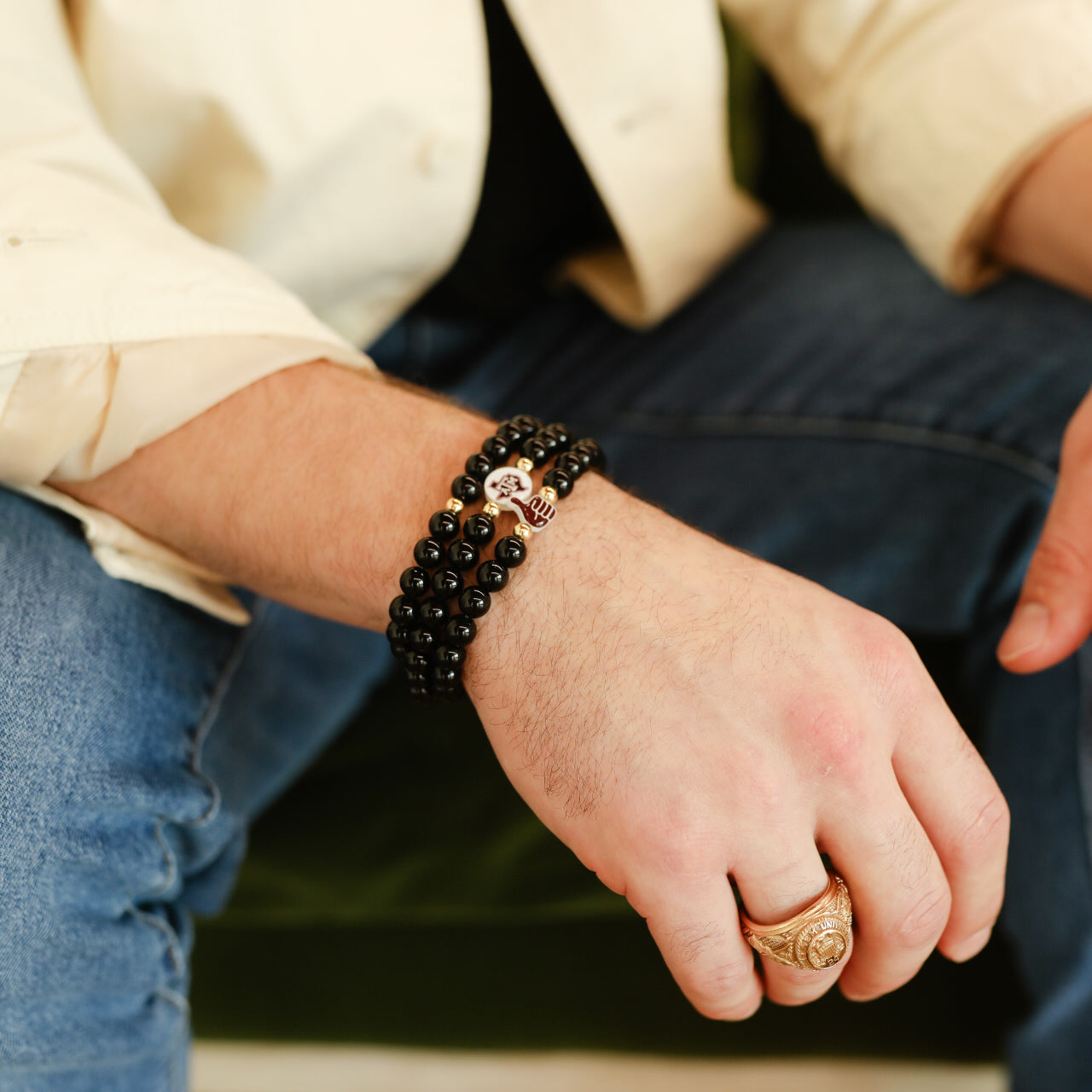 J. Mark: Thumbs Up Bracelet