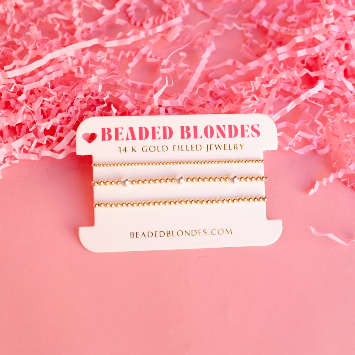 Dainty Everyday Bracelet Stack in Mixed Metal (Set of 3)