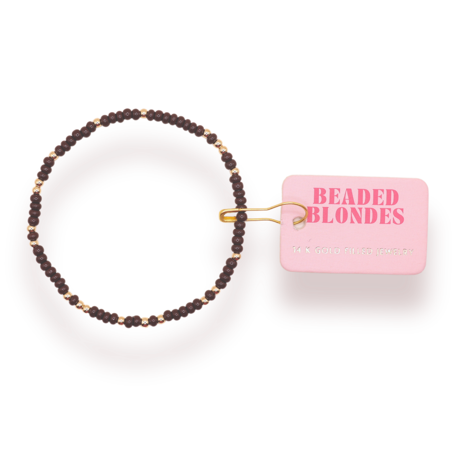 Dark Brown Sprinkle Bracelet (Spring Sale)