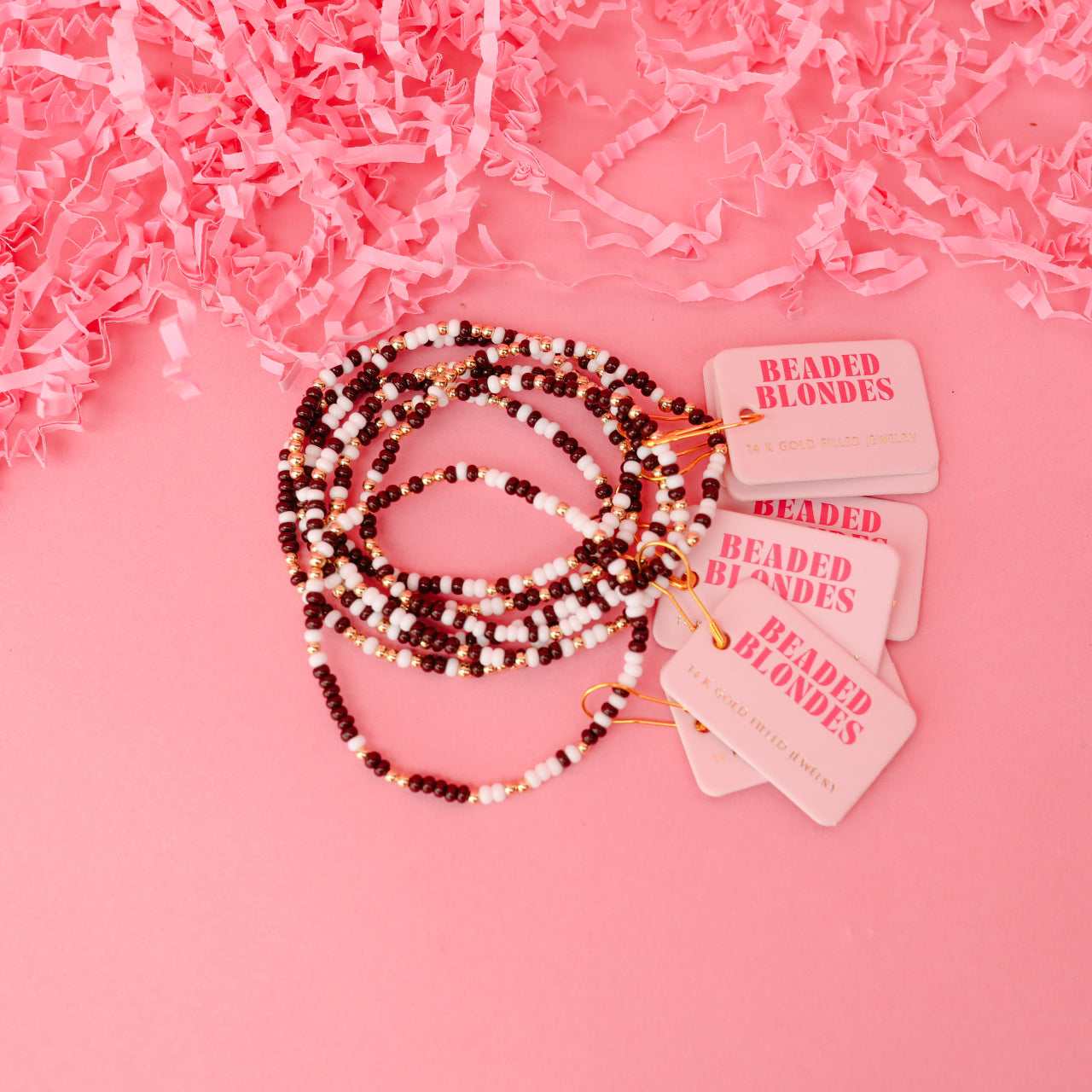 Mocha Sprinkle Bracelet (Spring Sale)