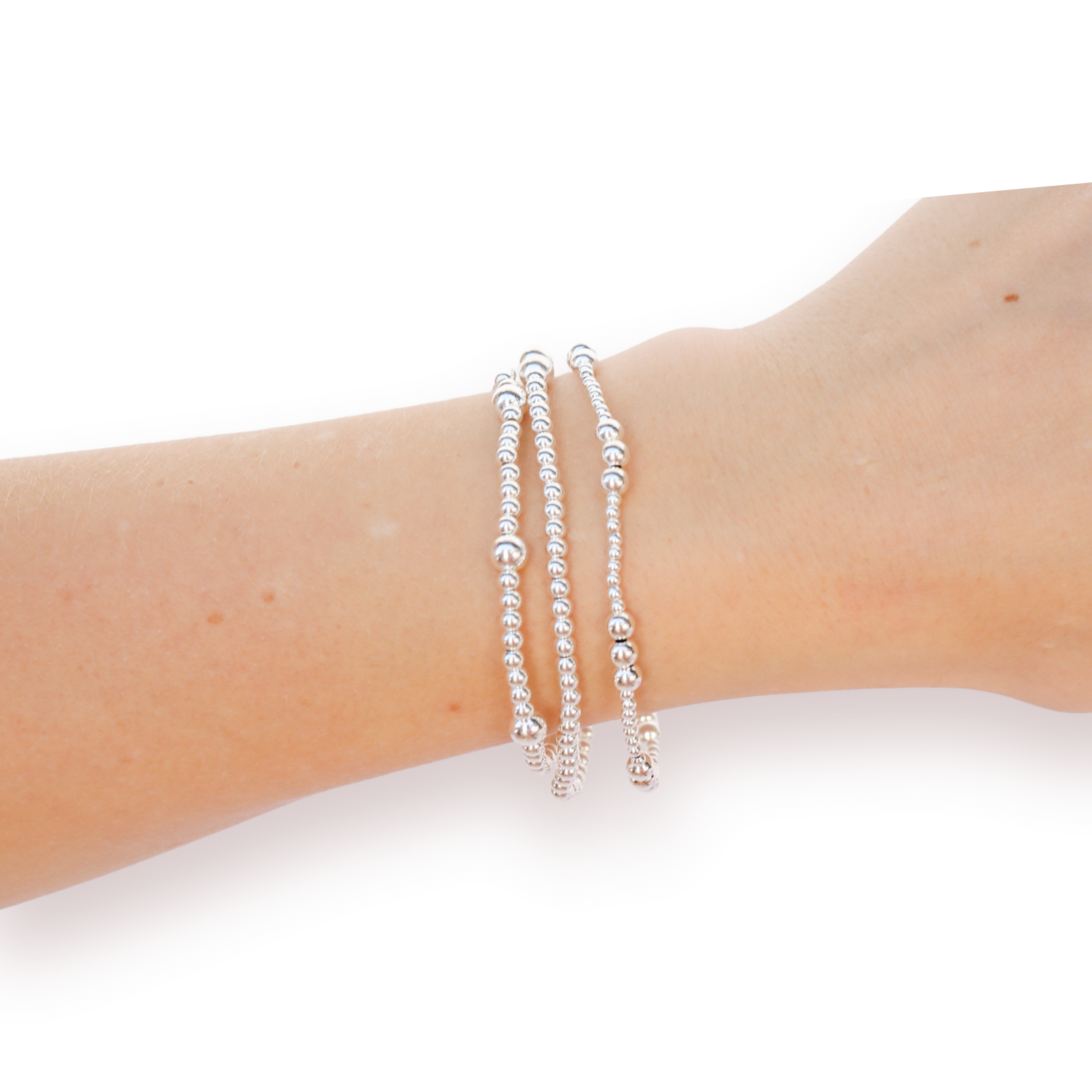 Say ILY Stack in Silver