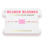 Gamma Phi Beta Block Bracelet on Color