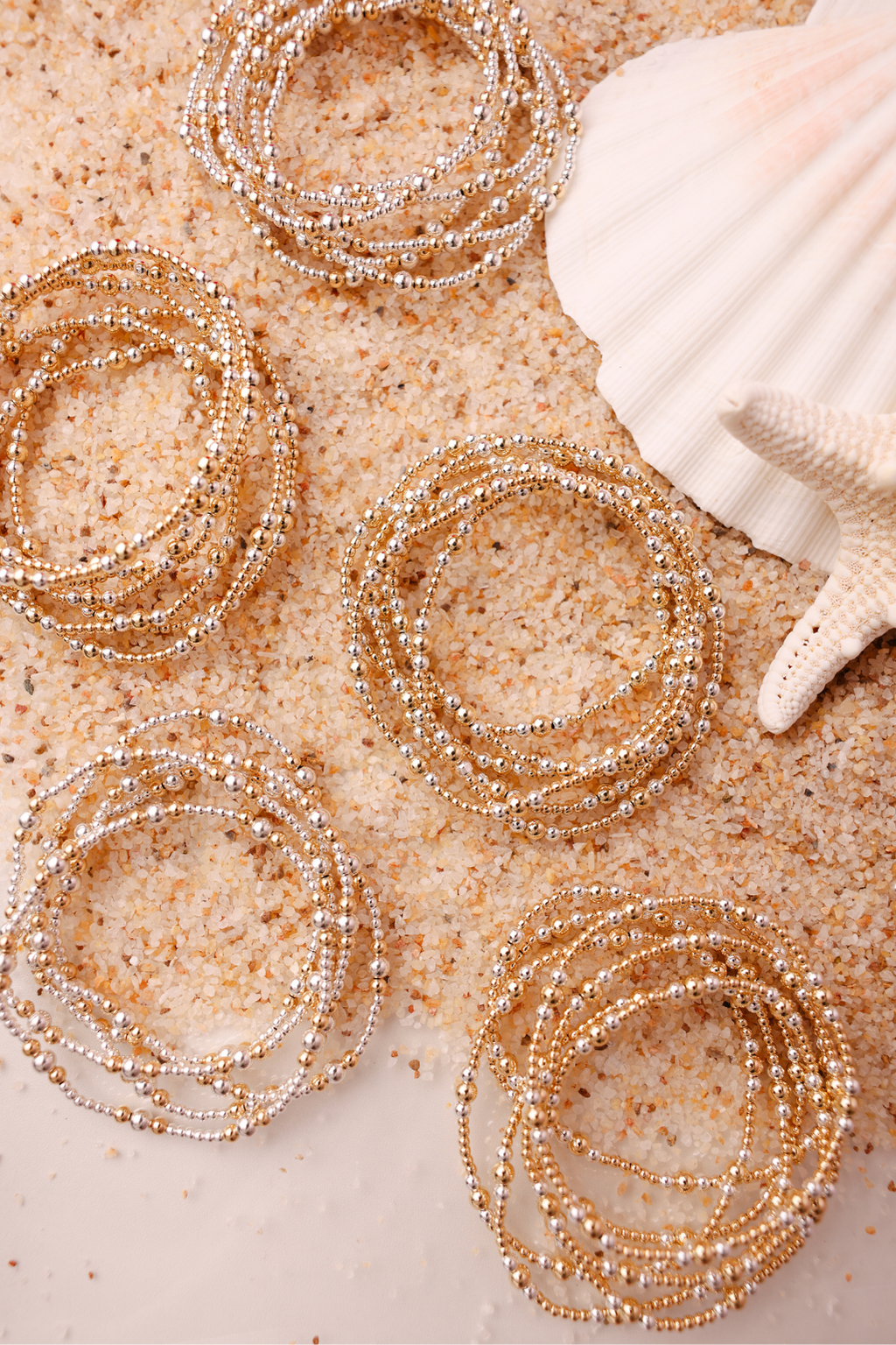 Dainty Sutton Bracelet in Gold with Silver