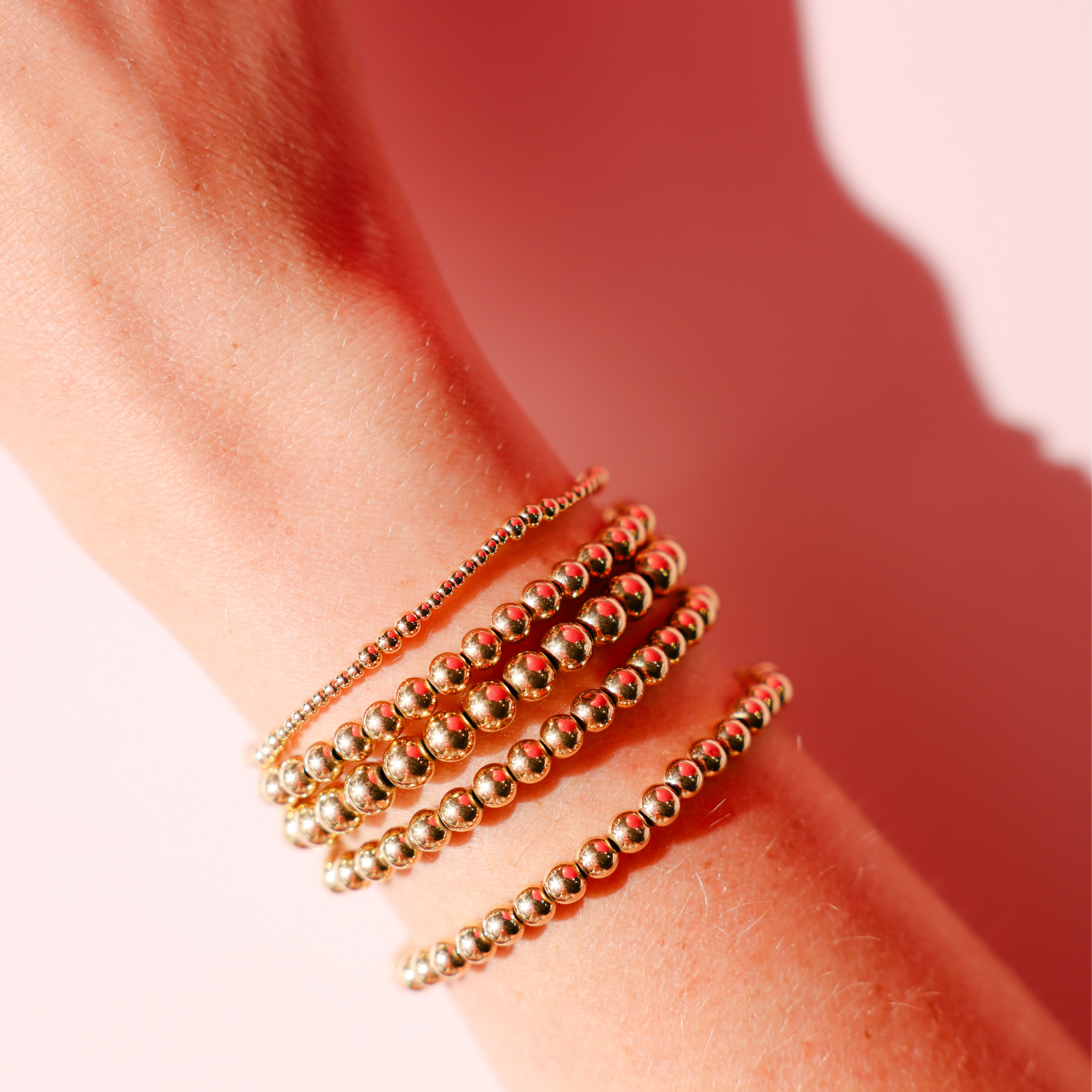Dainty ILY Bracelet in Gold