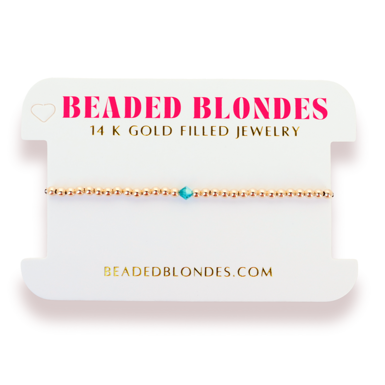 December Zircon Birthstone Bracelet