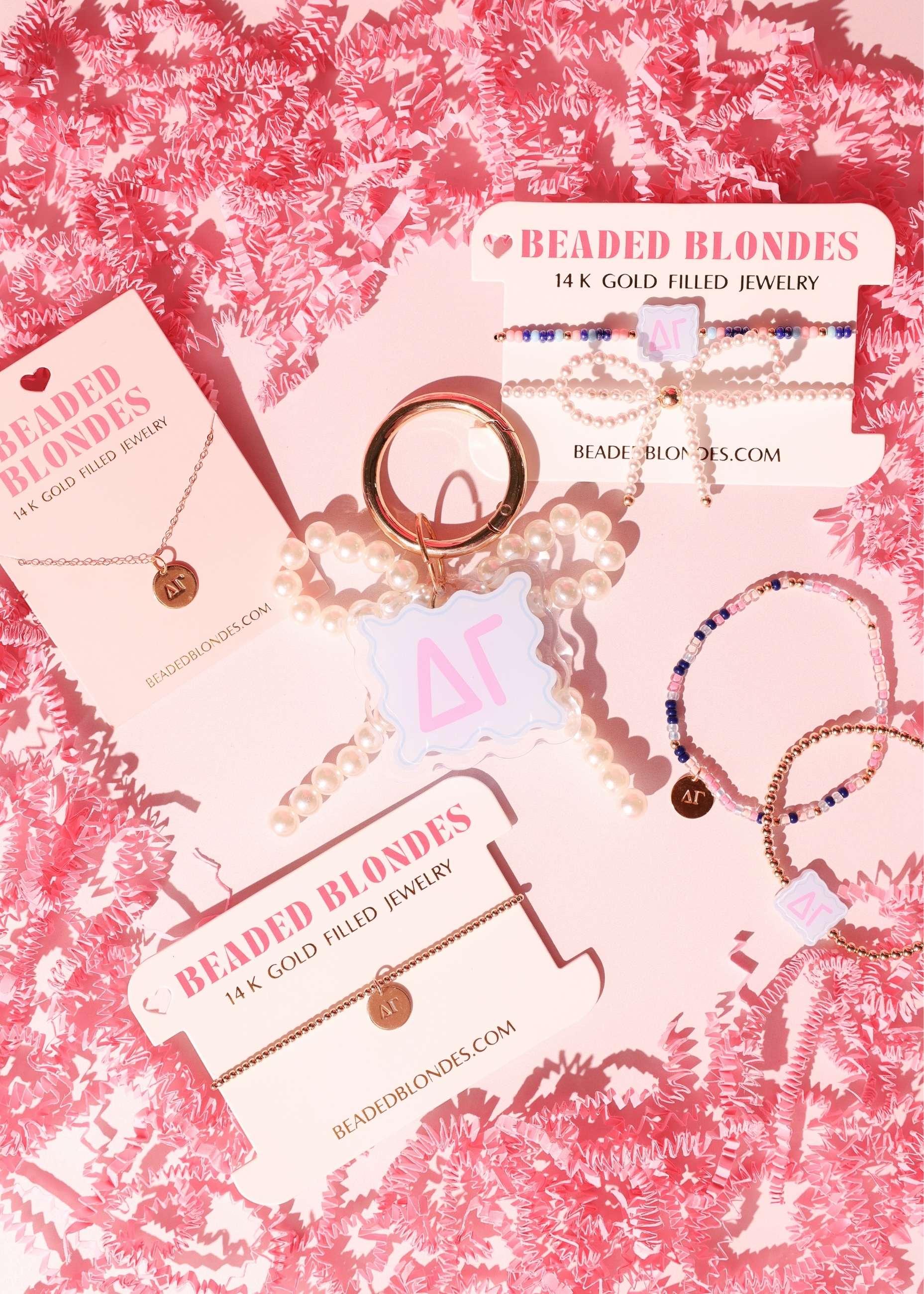 Delta Gamma Bag & Boot Charm