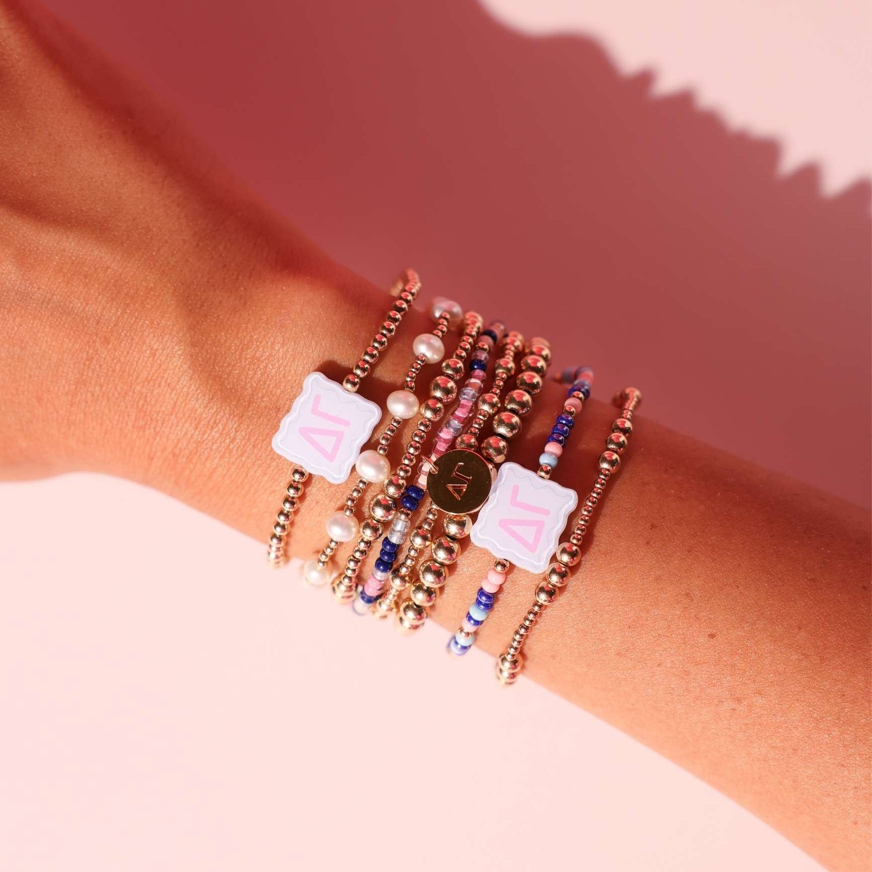 Delta Gamma Charm Bracelet