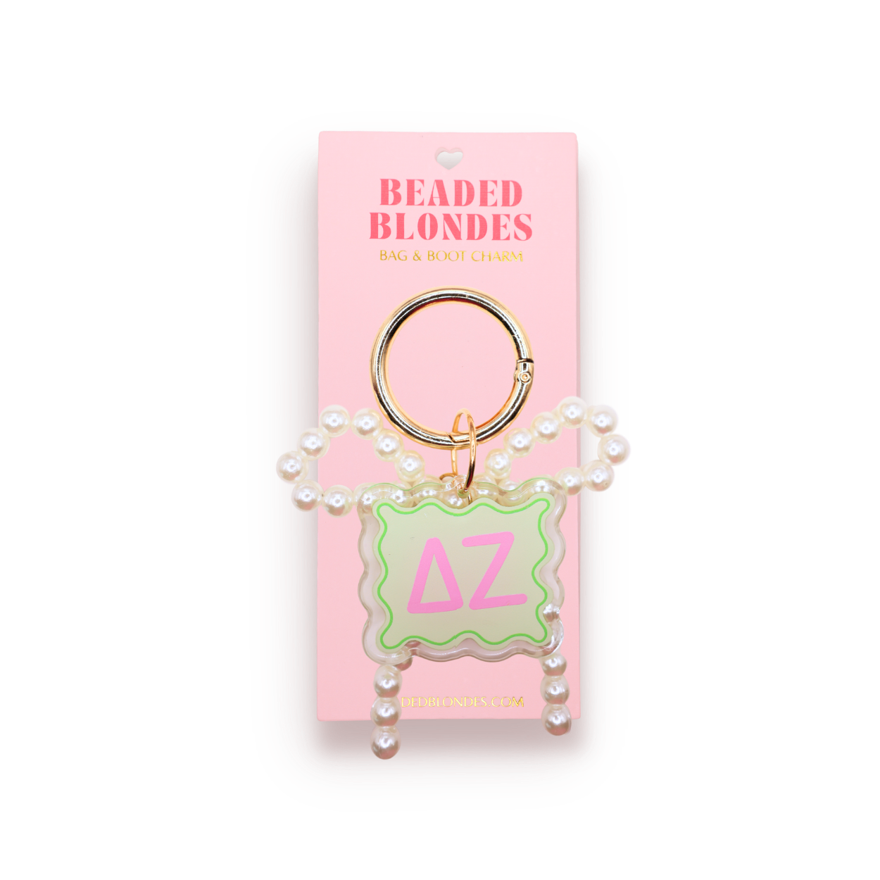 Delta Zeta Bag & Boot Charm