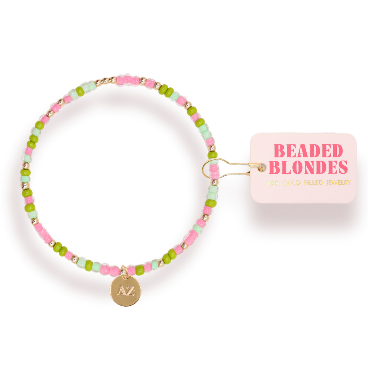 Delta Zeta Sprinkle Charm Bracelet