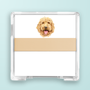 Golden Doodle Portrait Desk Set
