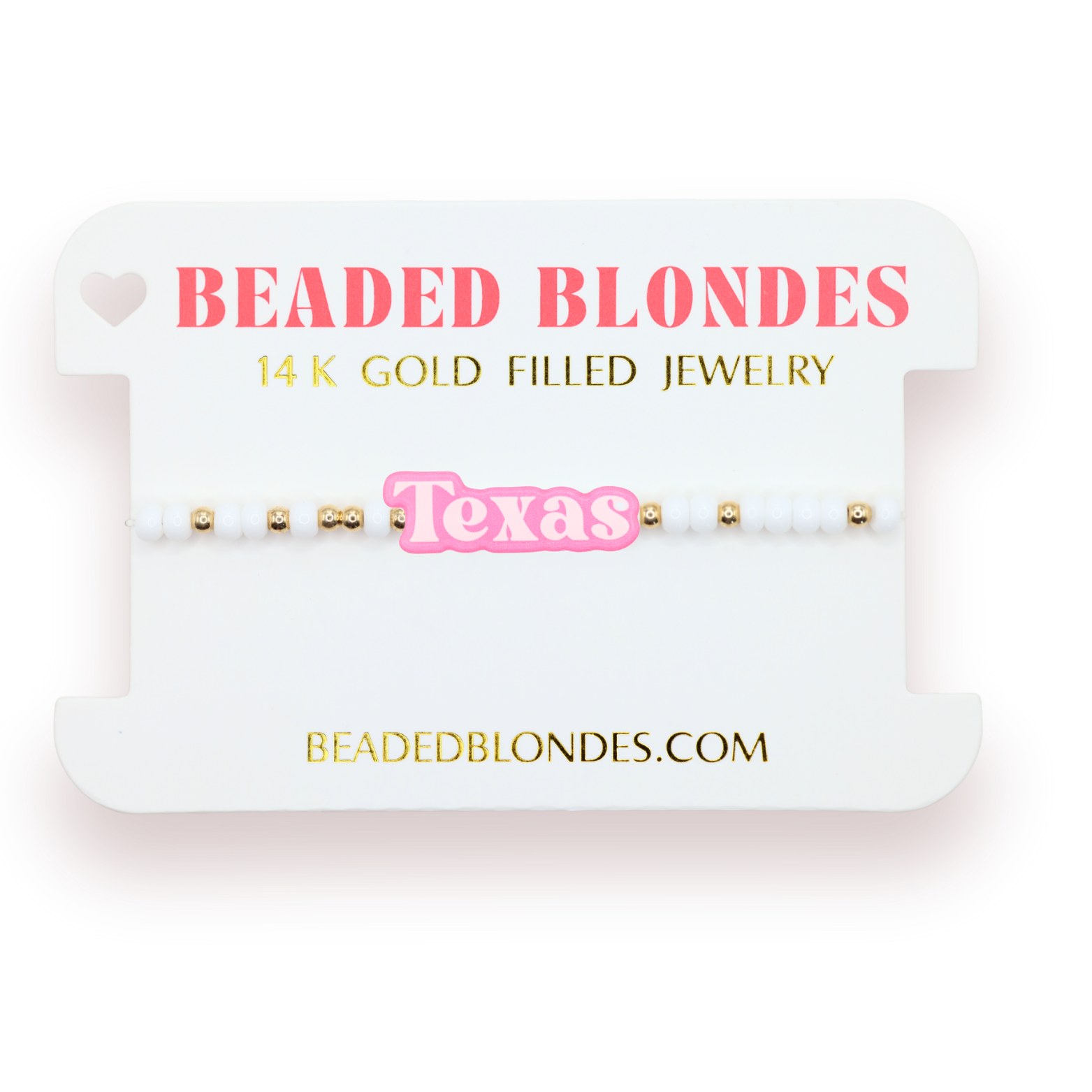 Texas BB Bead Bracelet (Sale)