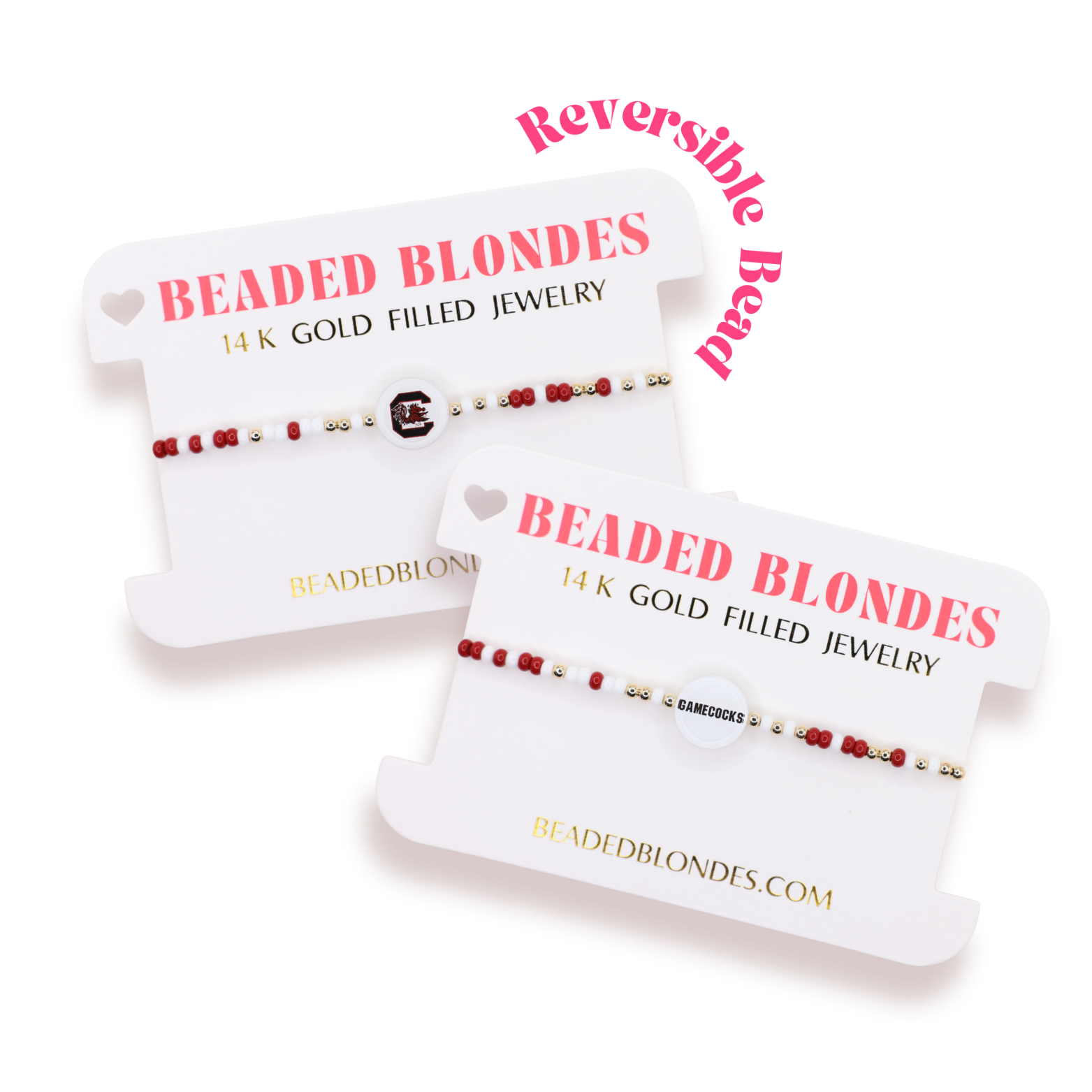 South Carolina Logo Flip Bracelet on Color