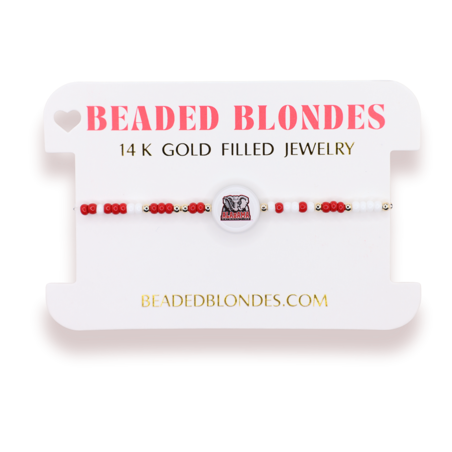 Alabama Logo Flip Bracelet on Color