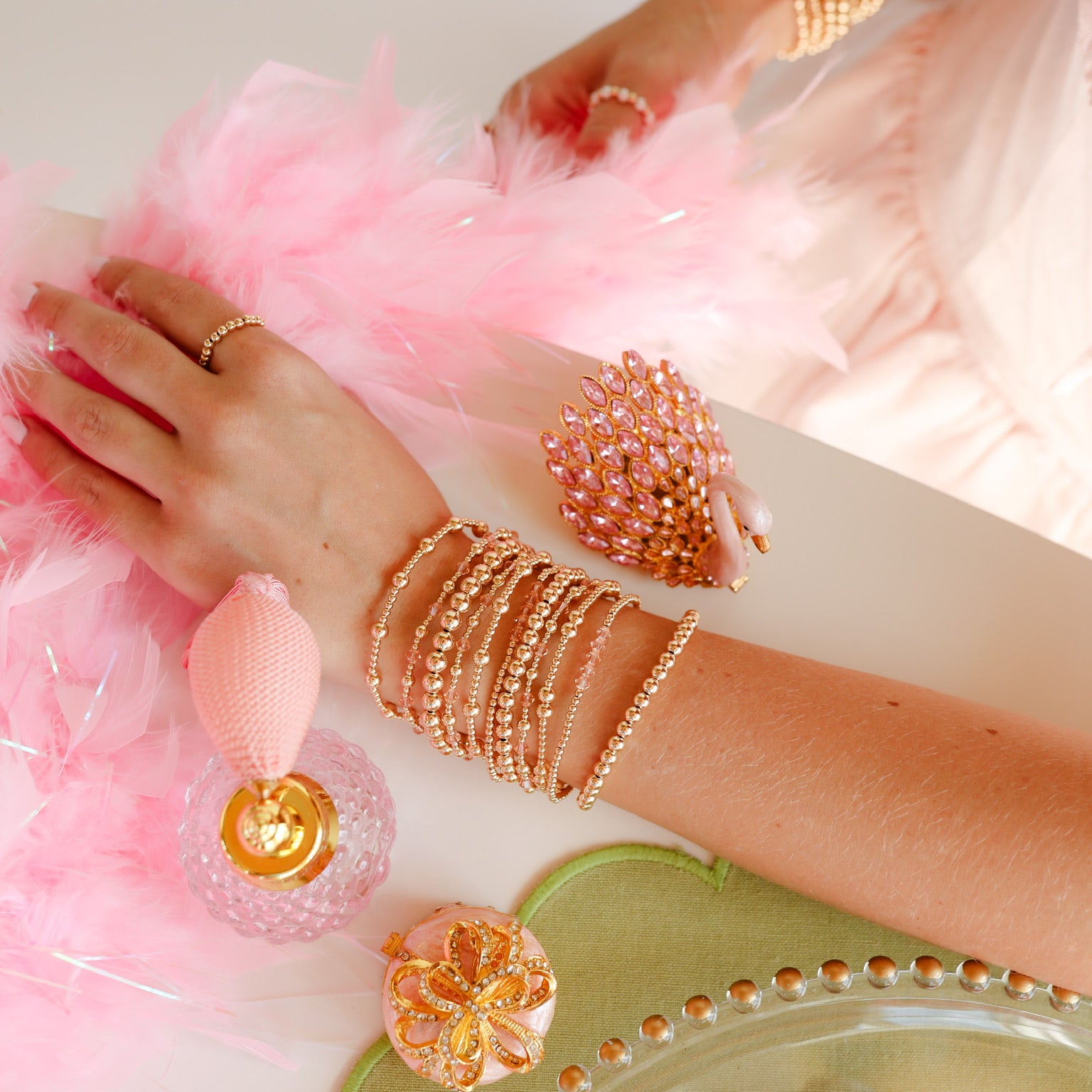 Blush Pink June Ring