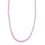 Hot Pink and Lilac Sprinkle Necklace
