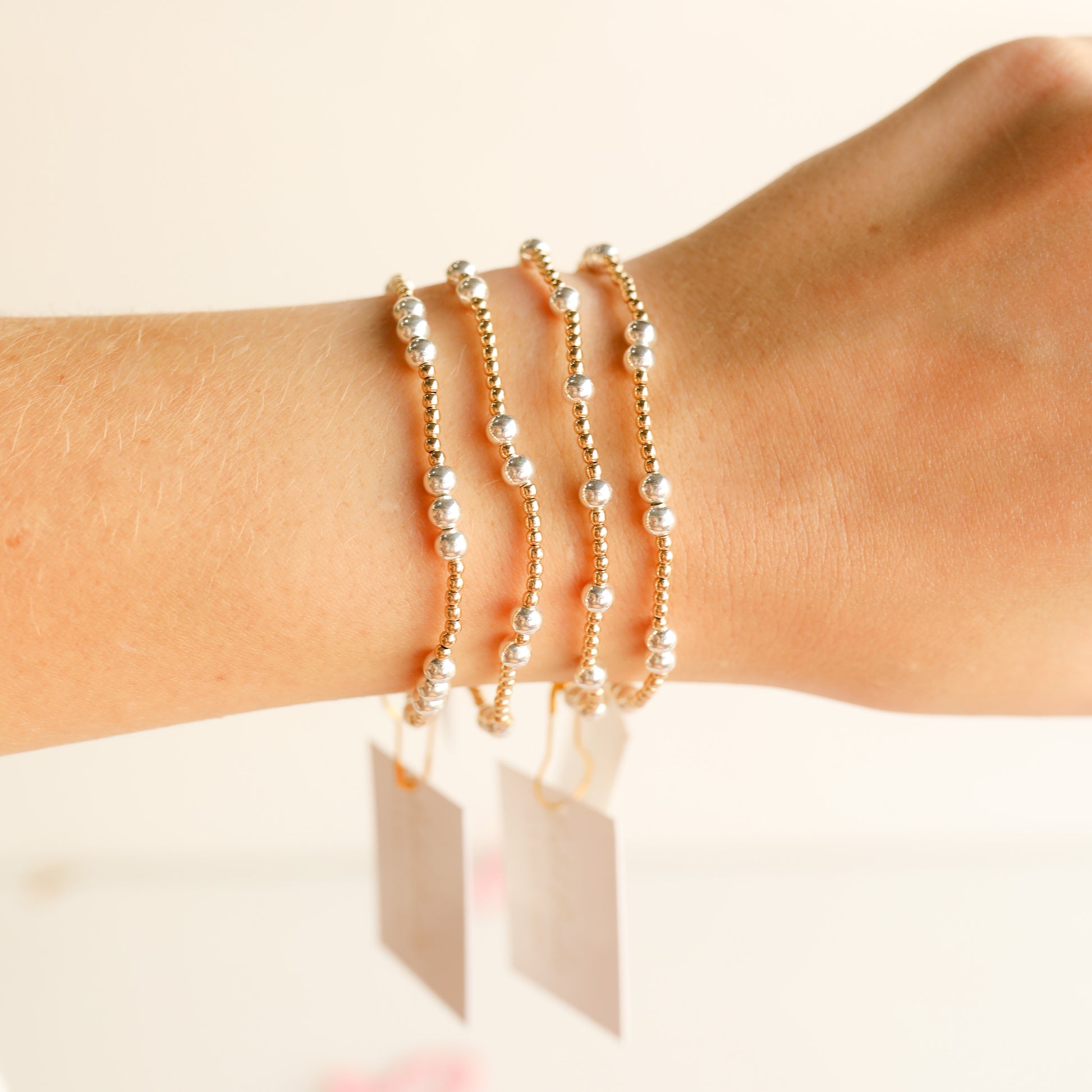 Leah Bracelet in Gold with Silver