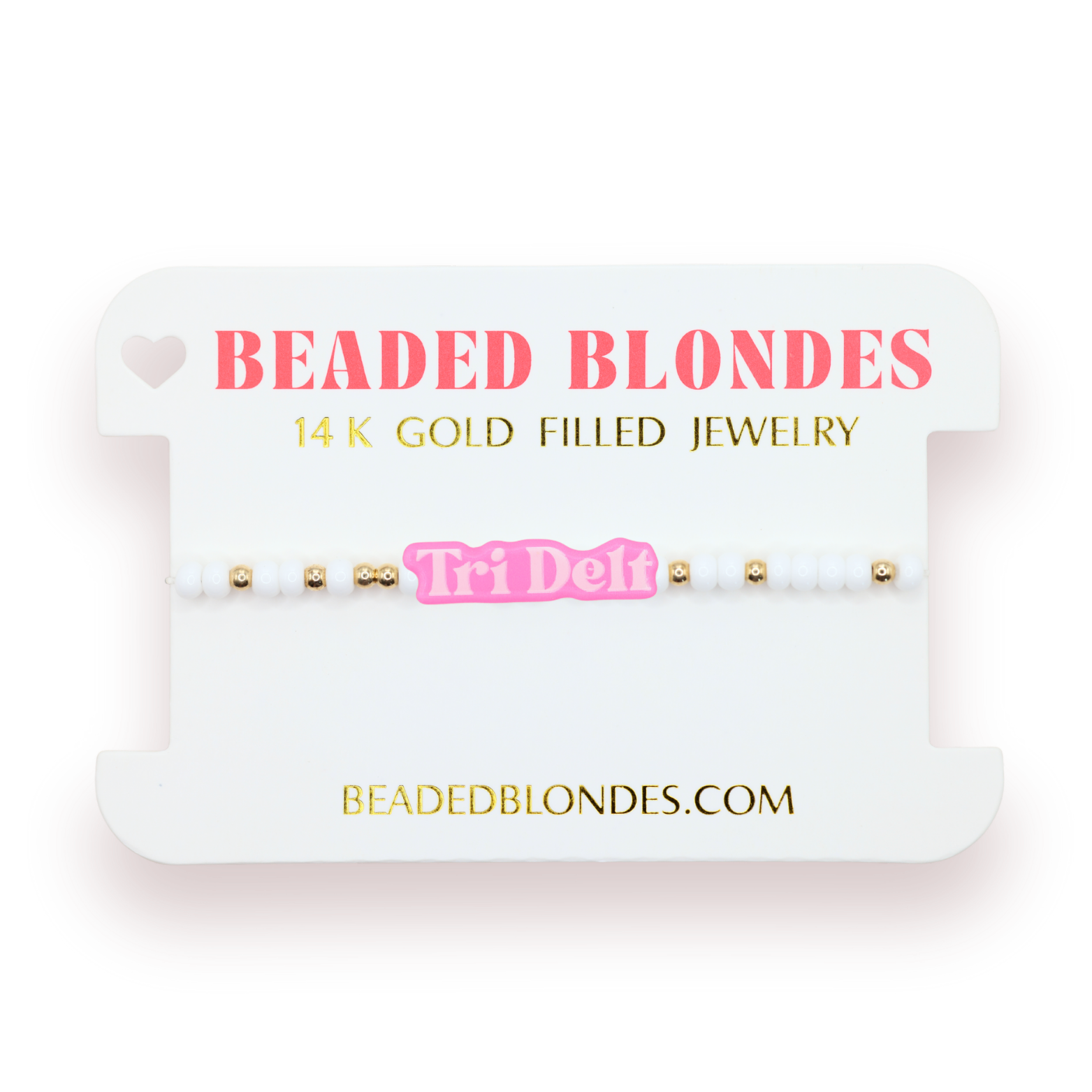 Tri Delt Pink Bracelet (Sale)