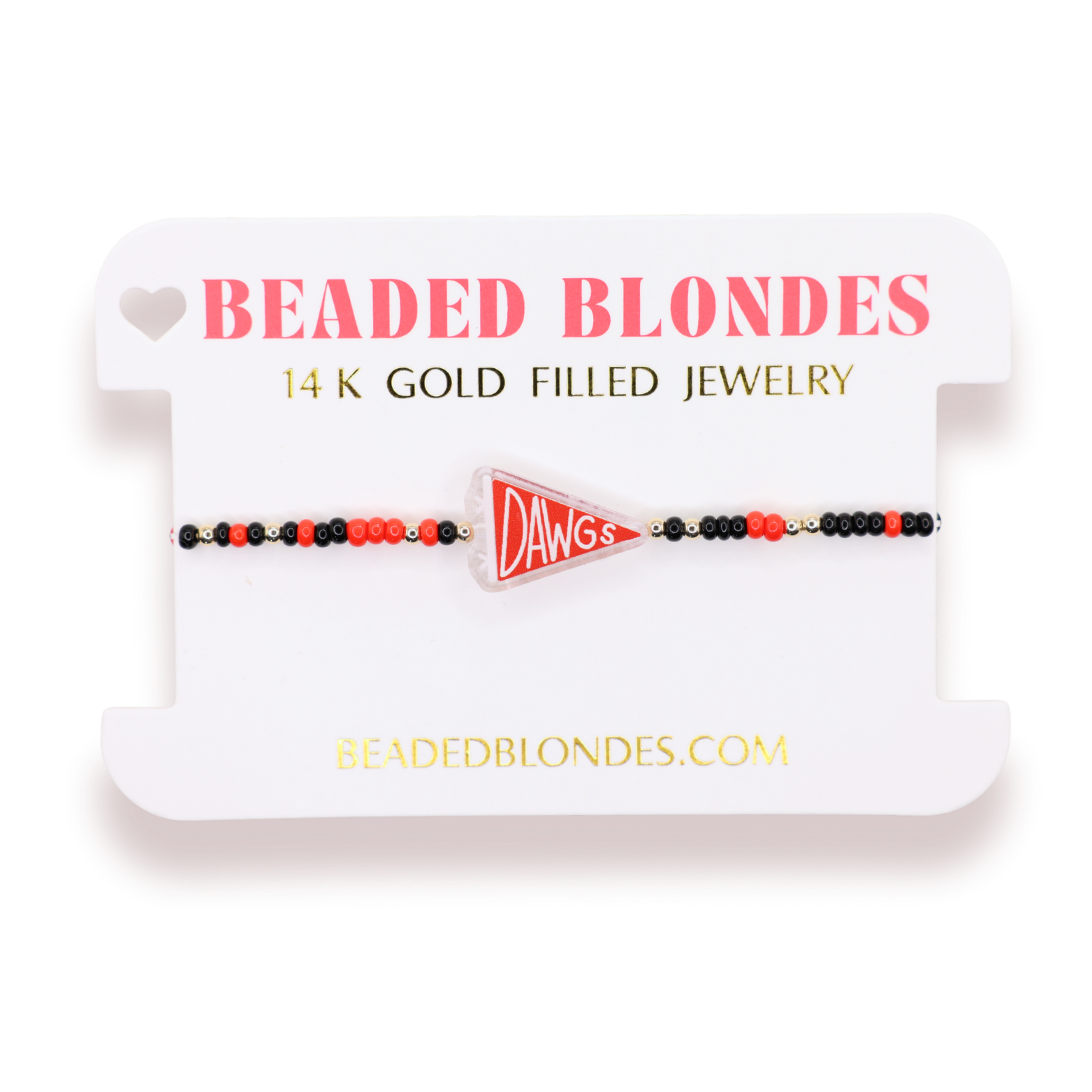 Dawgs Flag Bracelet on Color