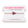 FSU Flag Bracelet on Gold