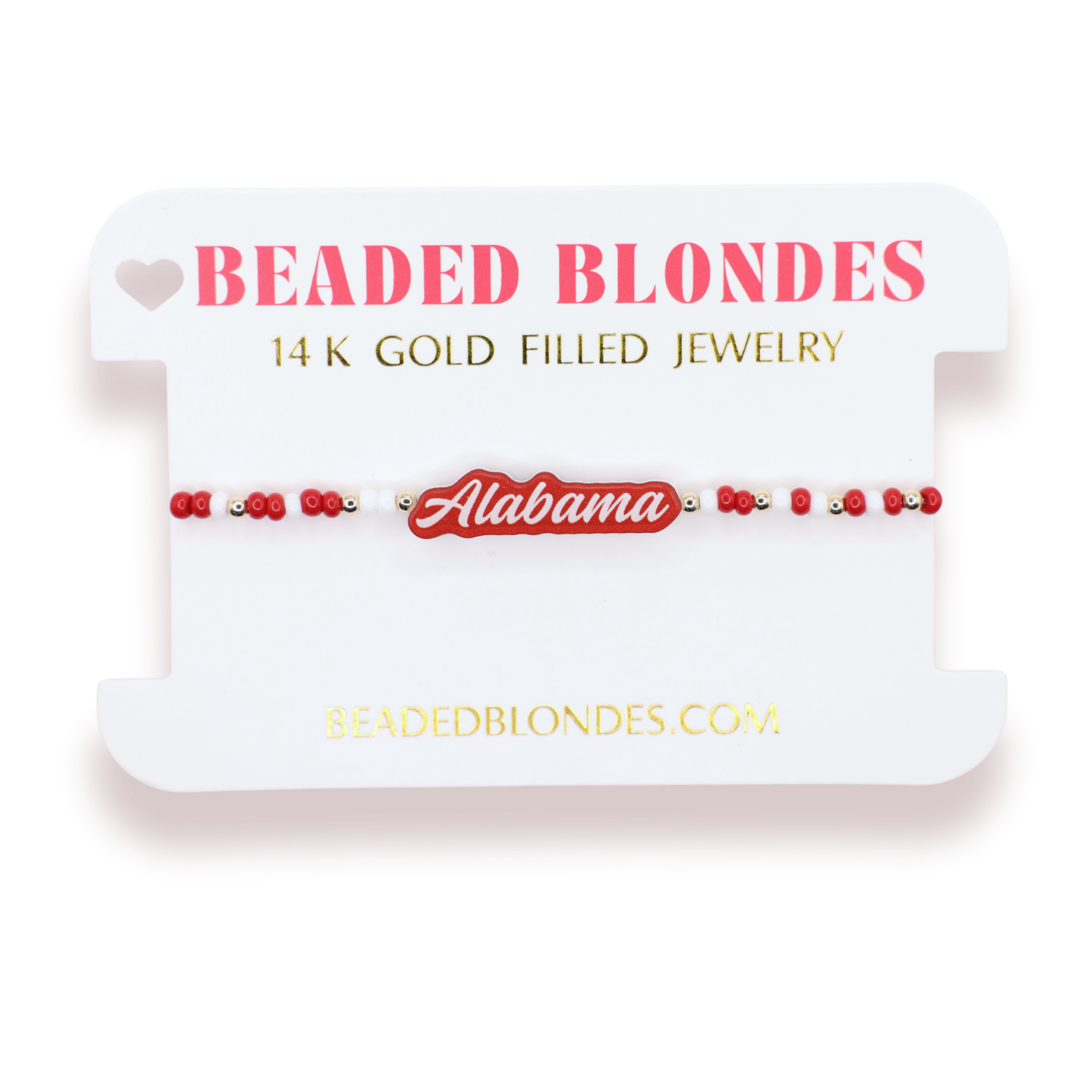 Alabama Word Bracelet on Color