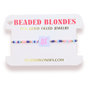 Delta Gamma Block Bracelet on Color