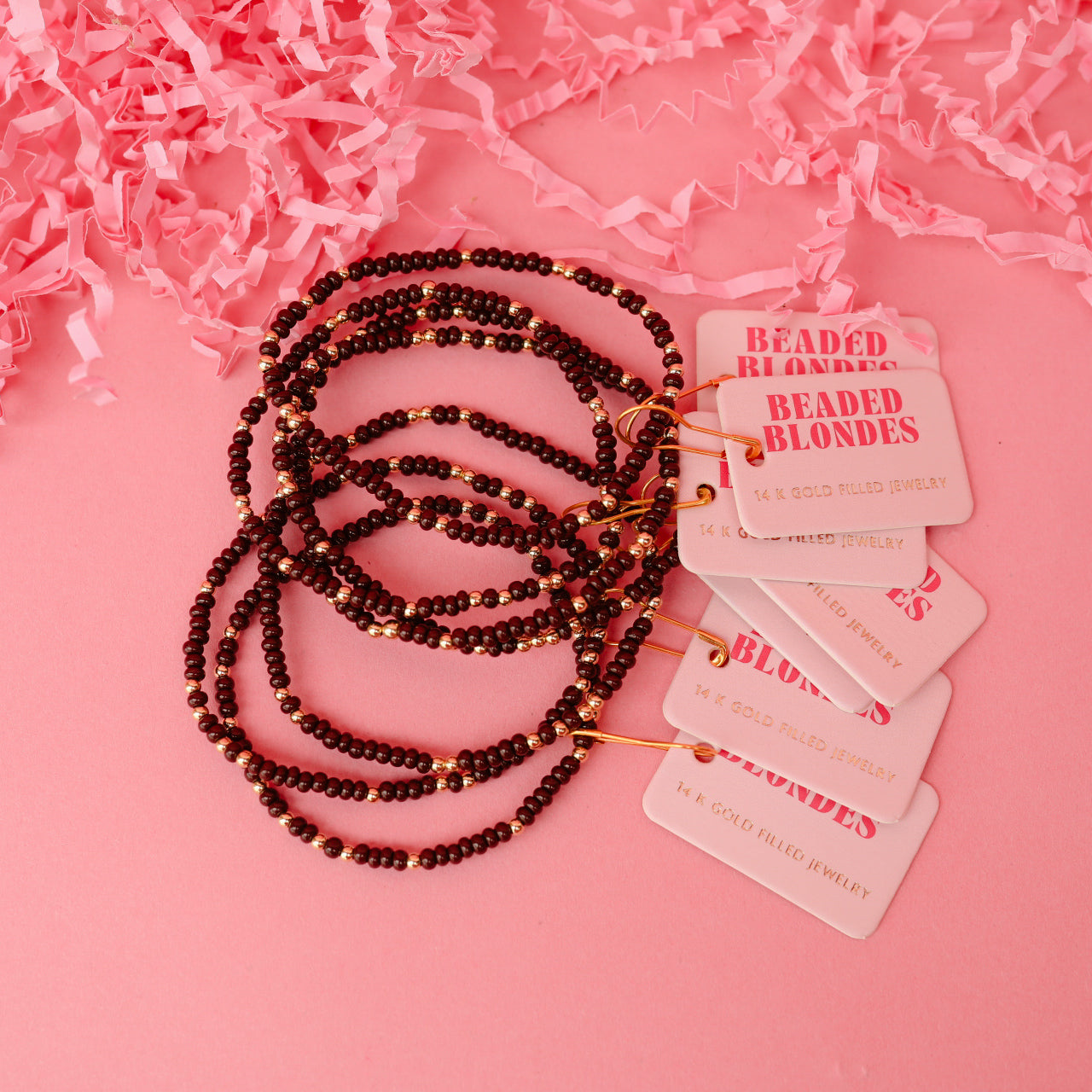 Dark Brown Sprinkle Bracelet (Spring Sale)