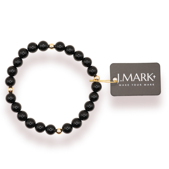 J. Mark: Black Onyx Bracelet