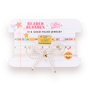Color the World with Kindness Crayon Box Bracelet on Color + Luster White Sprinkle + Pearl Bow Stack of 3