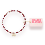 Mississippi State Logo Charm Bracelet on Color