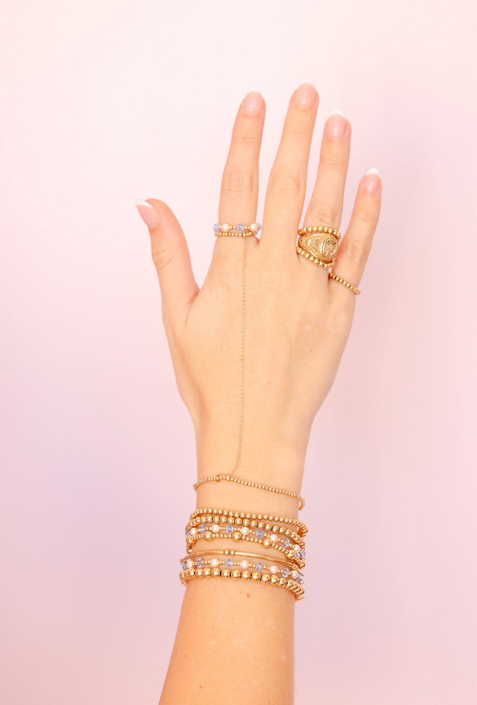 Blue Pearl June Bracelet