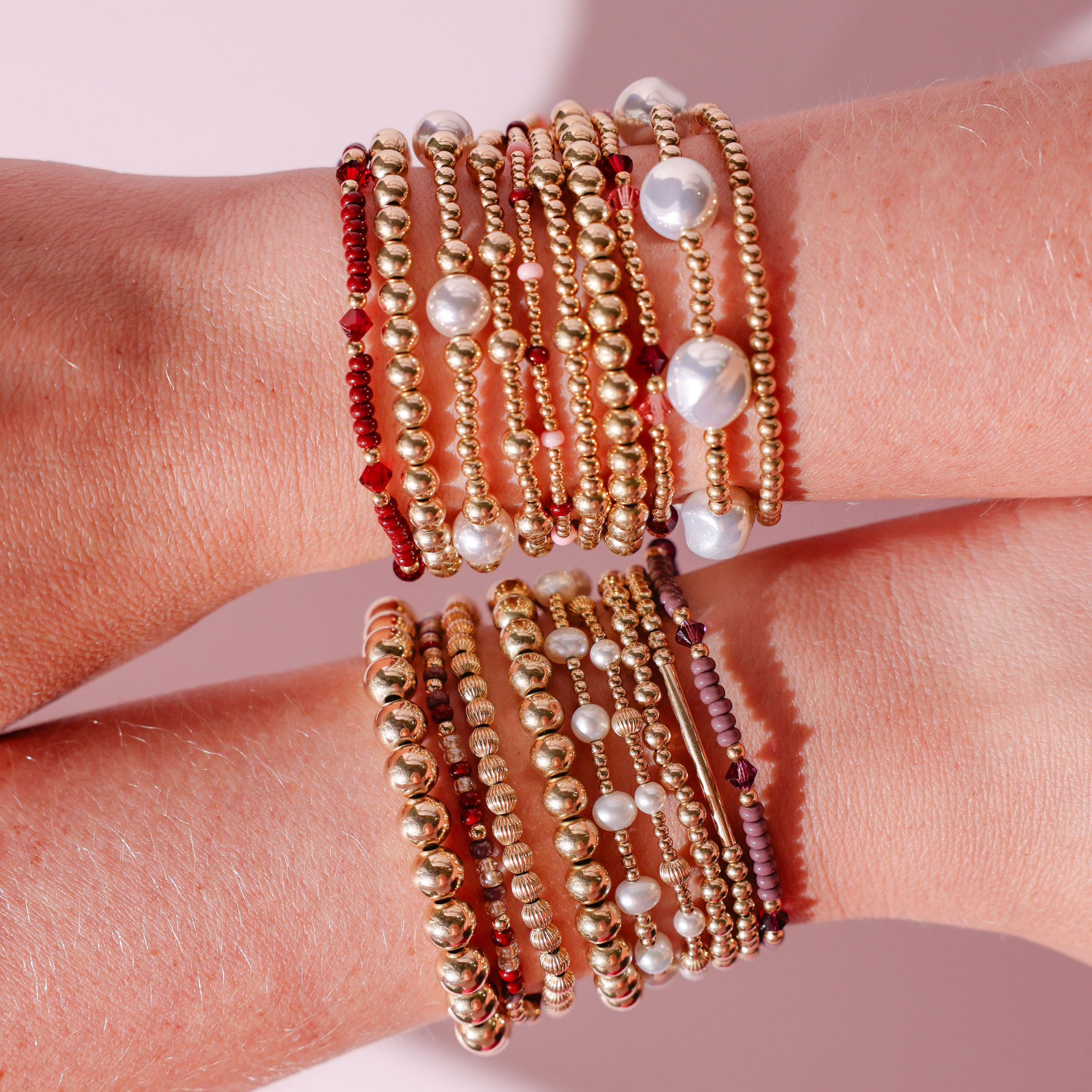 Eleanor Bracelet in Plum