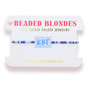 Kappa Kappa Gamma Block Bracelet on Color