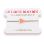 Clemson Tigers Flag Bracelet on Gold