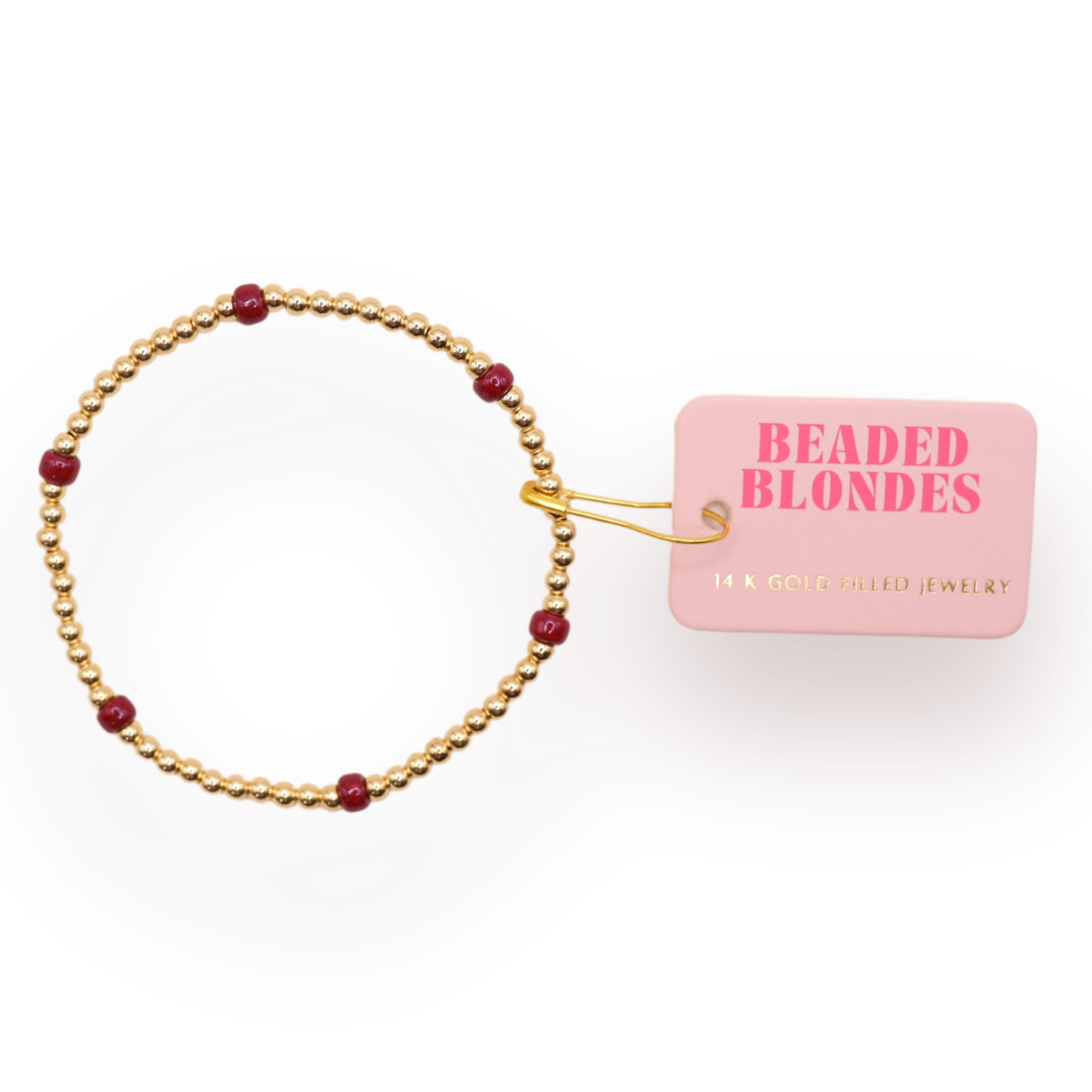 Maroon Poppi Bracelet (Sale)