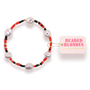 Bright Red and Black Sadie Sprinkle Bracelet