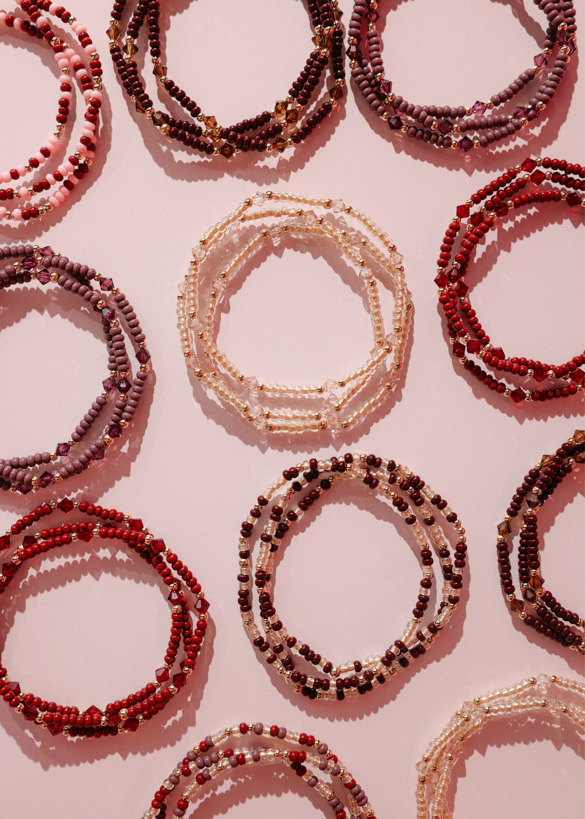 Eleanor Bracelet in Burgundy