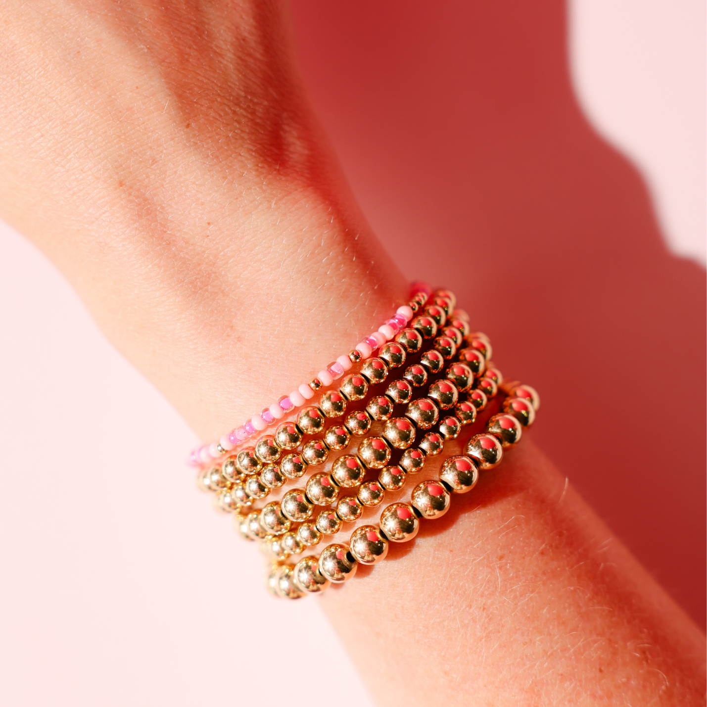 Flamingo Sprinkle Bracelet