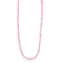 Flamingo Sprinkle Pearl Necklace