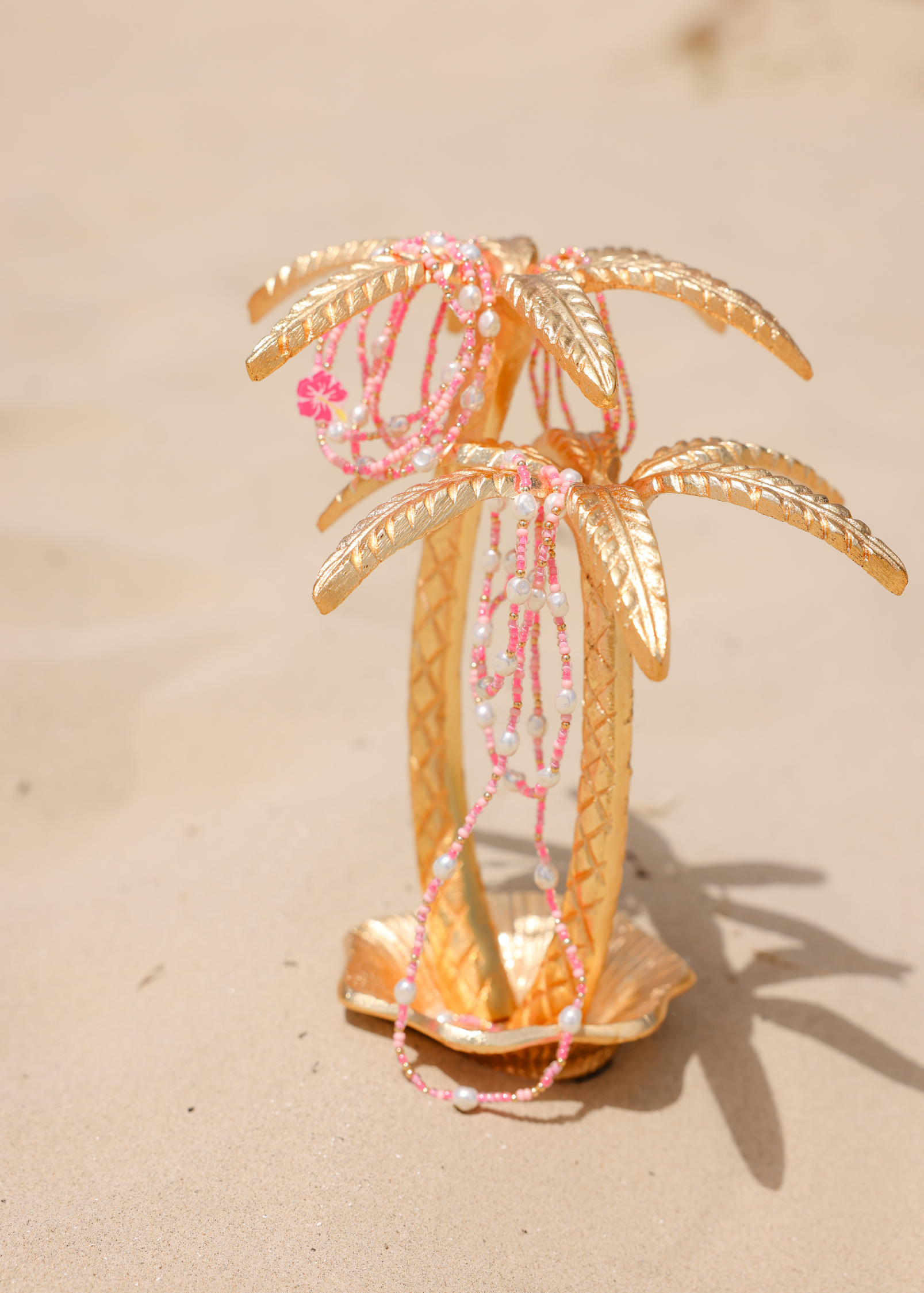 Flamingo Sprinkle Pearl Bracelet