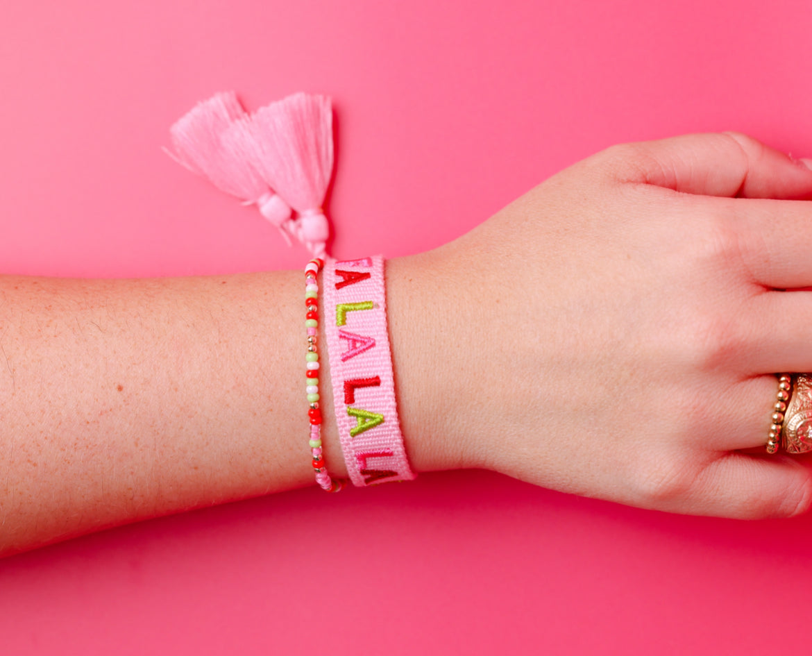 Fa La La BB X KC Christmas Tassel Stack