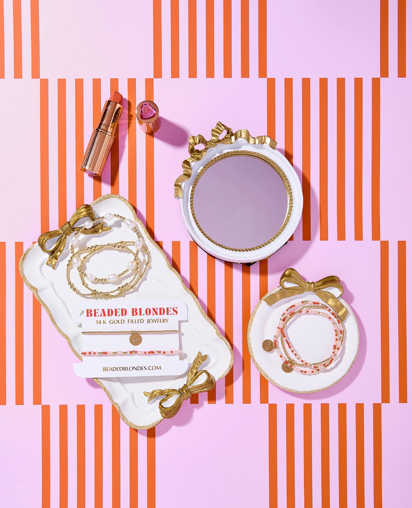 Alpha Omicron Pi Sprinkle Bracelet