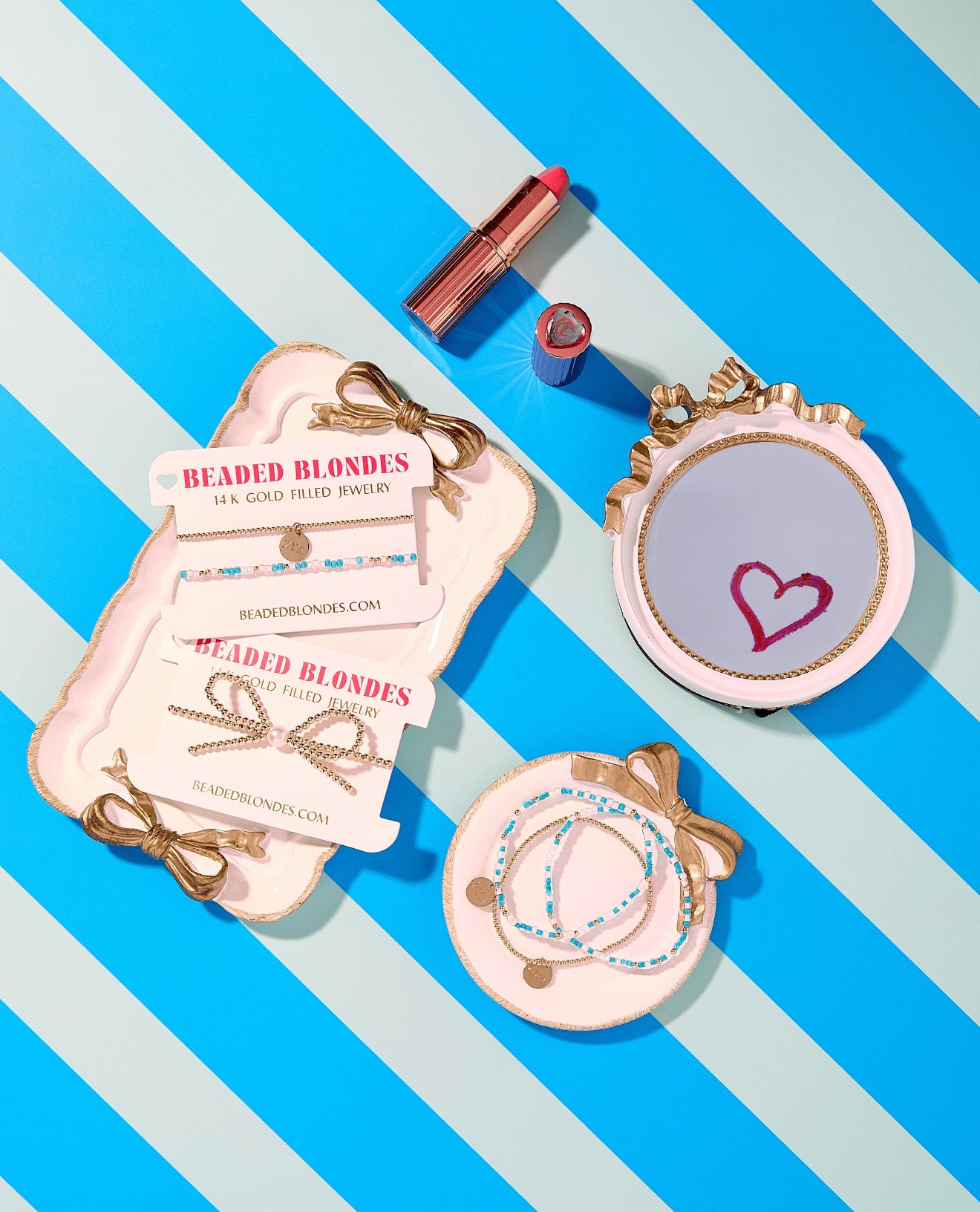 Zeta Tau Alpha Sprinkle Charm Bracelet