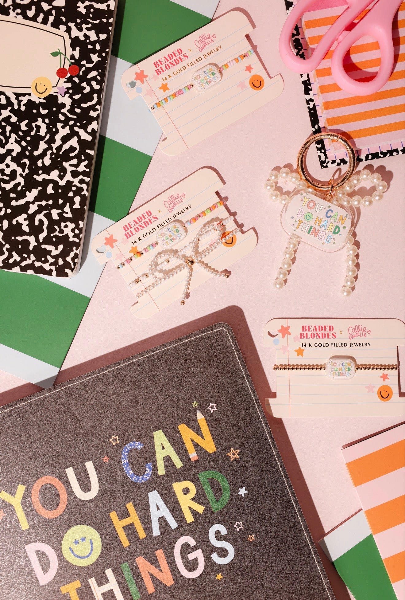 You Can Do Hard Things Bag & Boot Charm