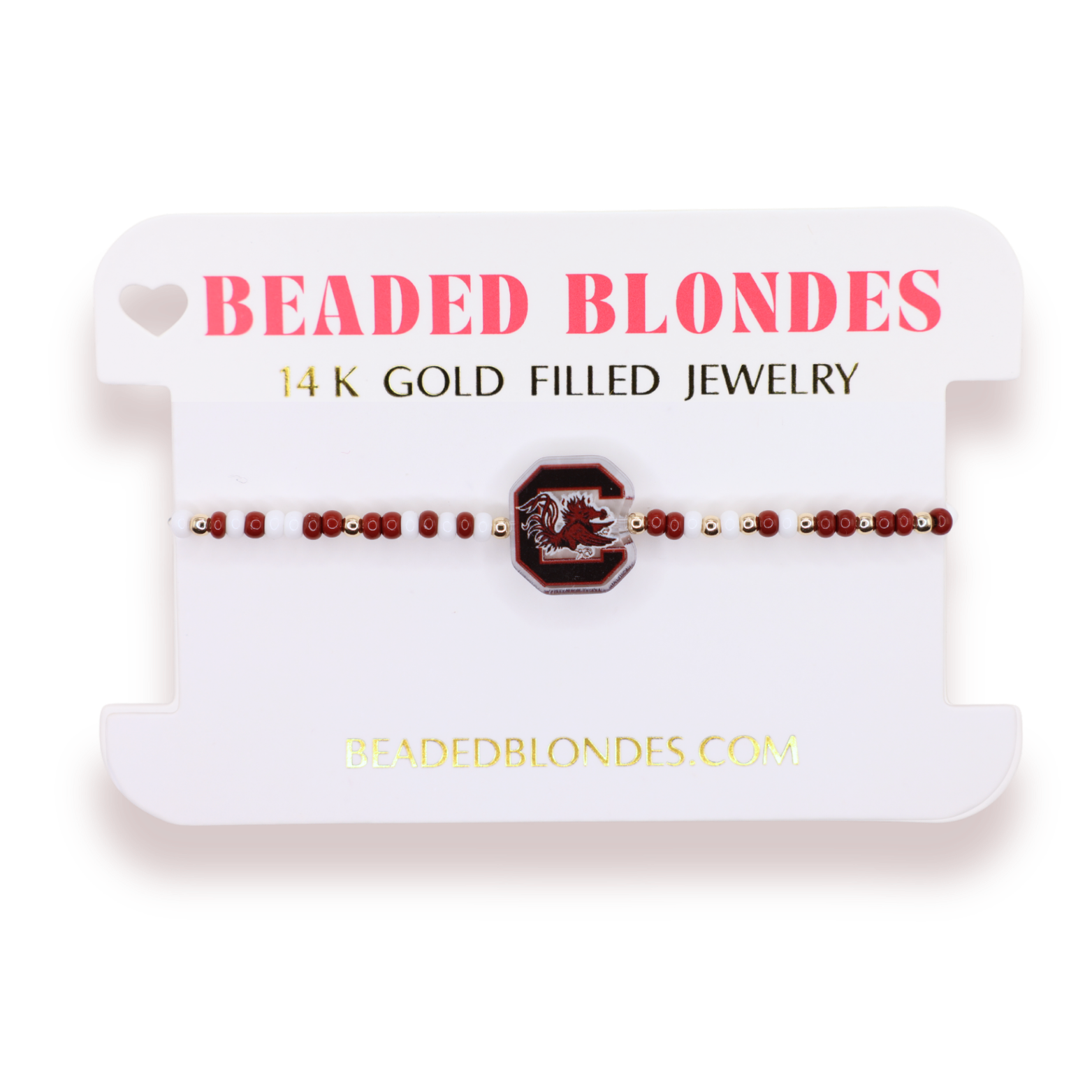 South Carolina Logo Bracelet on Color