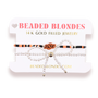 Oklahoma State University (OSU) Bracelet + Pearl Bow Stack of 2