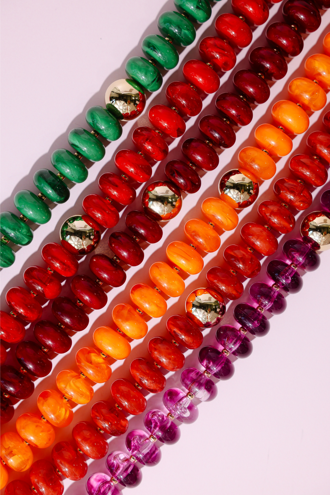 Red Gumball Necklace